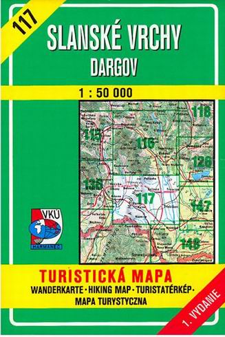 117 SLANSKE VRCHY - DARGOV 1:50 000 (TM)