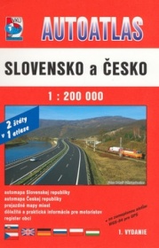 AUTOATLAS SLOVENSKO A CESKO 1 : 200000