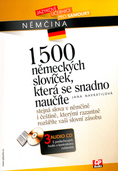 1500 NEMECKYCH SLOVICEK, KTERA SE SNADNO NAUCITE + 3 AUDIO C