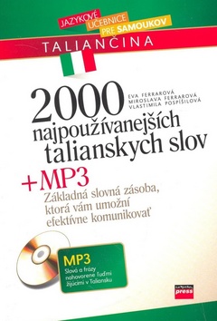 2000 NAJPOUZIVANEJSICH TALIANSKYCH SLOV + MP3.