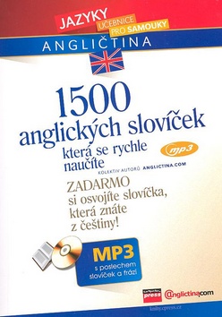 1500 ANGLICKYCH SLOVICEK, KTERA SE RYCHLE NAUCITE + MP3