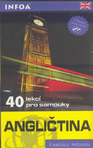 ANGLICTINA - 40 LEKCI PRO SAMOUKY + CD.