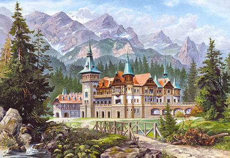 3000 COPY OF CASTLE AT THE FOOT OF THE MOUNTAINS
