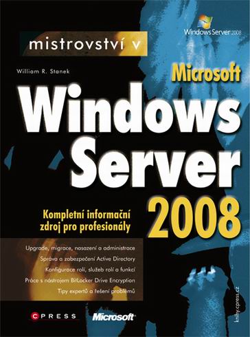 MISTROVSTVI V MICROSOFT WINDOWS SERVER 2008.