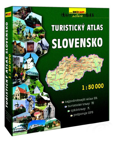 TURISTICKY ATLAS SLOVENSKO 1:50 000